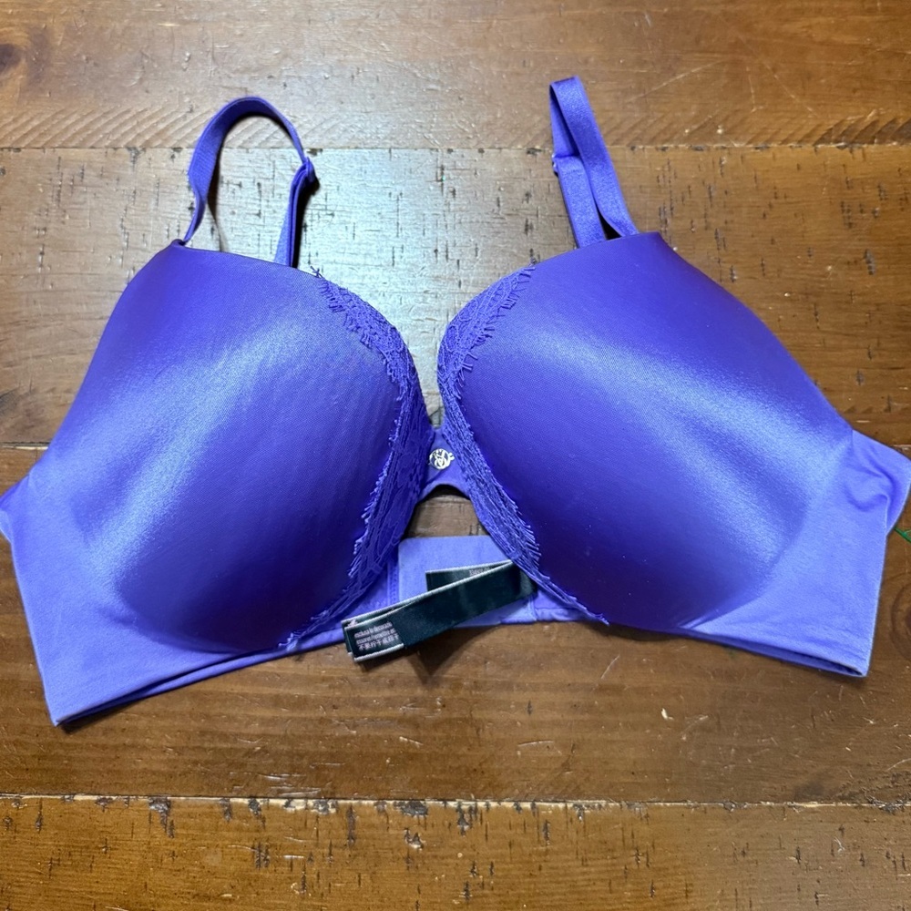 Victoria’s Secret So obsessed push up bra purple 36D
